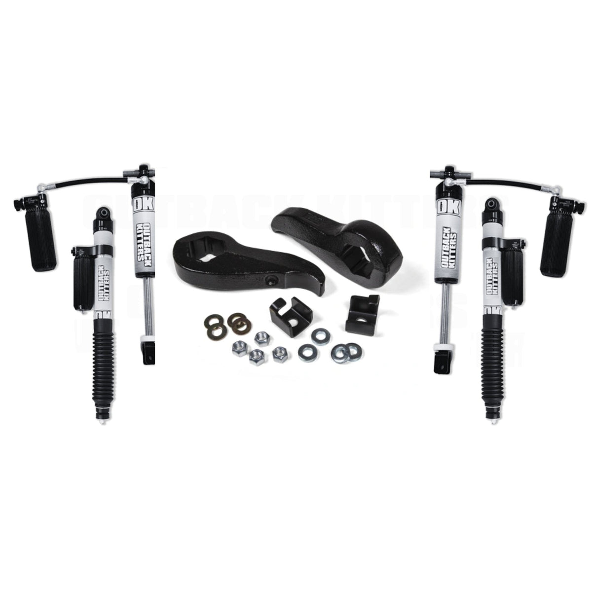 2" Levelling Kit with OK 2.5" Shocks by Zone Offroad