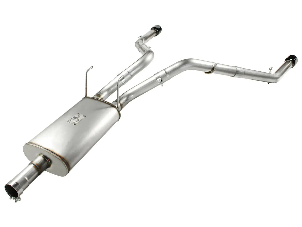 V8-5.7L Hemi Mach Force-XP 3inch 409 Stainless Steel Cat Back Exhaust System Black aFe Power