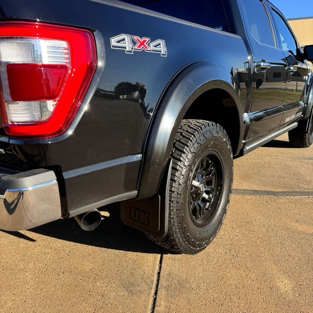 Fender Flares (Smooth) & Mudflaps, Front & Rear