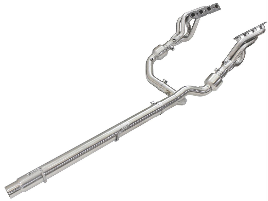 V8 5.7L Hemi Twisted Steel Long Tube Headers & Y Pip