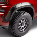 2.5" Pocket Style Smooth Fender Flares, Black, Front & Rear suits Chev 1500 (2019-2025) by Husky Liners