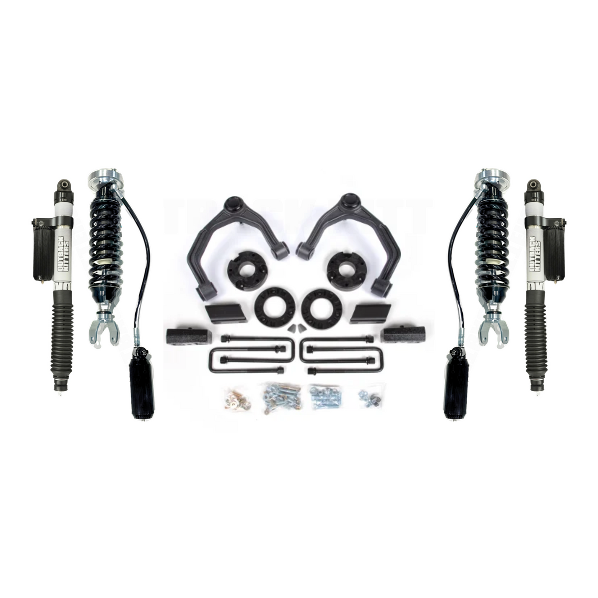 3.5" Lift Kit with OK 2.5" Shocks suits Chev 1500 (19-26) / GMC 1500 (19-24) by Zone Offroad