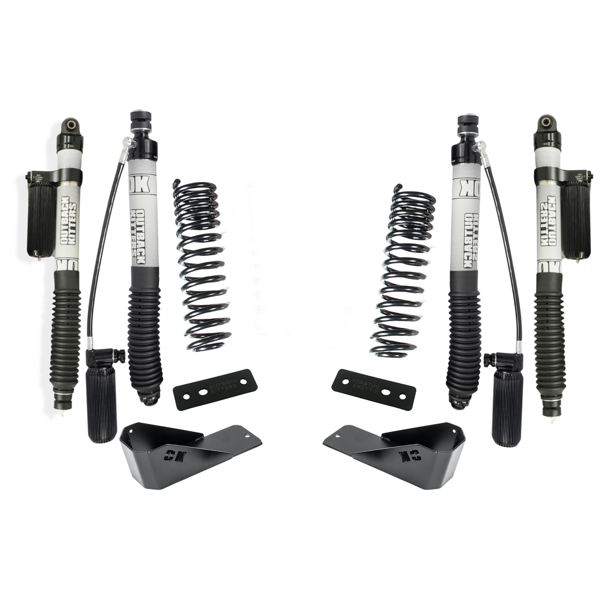 2" Levelling Kit with OK 2.5" Shocks, Front +20% Coils