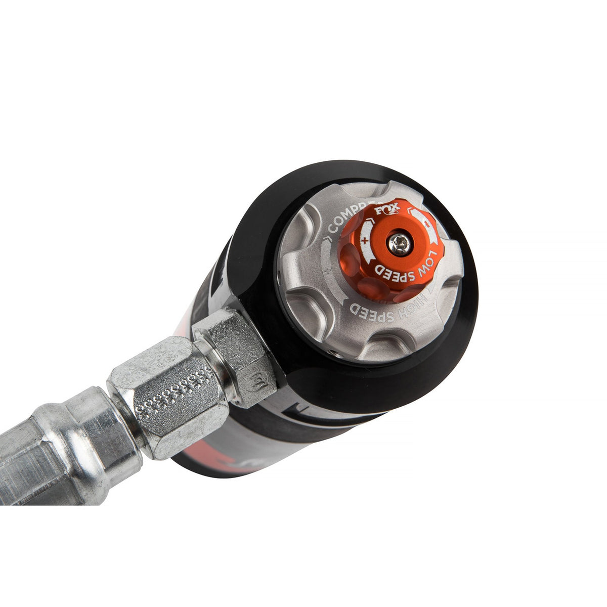 Front Fox Performance Elite Series 2.5" Remote Reservoir DSC Shocks, Suits 5-6.5" Lift, Set of 2