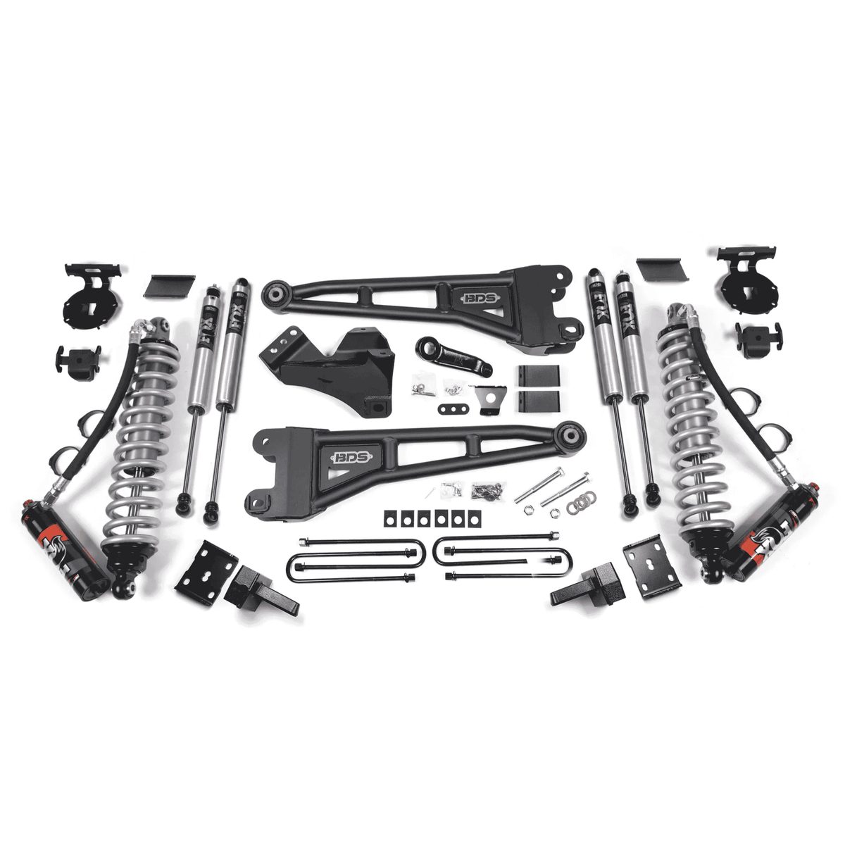 4 Inch Lift Kit w/ Radius Arm | FOX 2.5 Performance Elite Coil - Over Conversion | Ford F250/F350 Super Duty (11 - 16) 4WD | Diesel - Offroad Industries