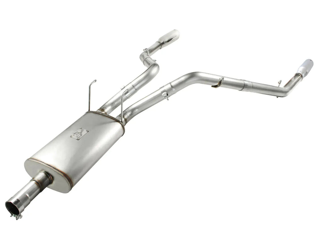 V8-5.7L Hemi Mach Force-XP 3inch 409 Stainless Steel Cat Back Polished Tip Exhaust System