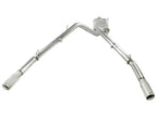 V8-5.7L Hemi Mach Force-XP 3inch 409 Stainless Steel Cat Back Polished Tip Exhaust System