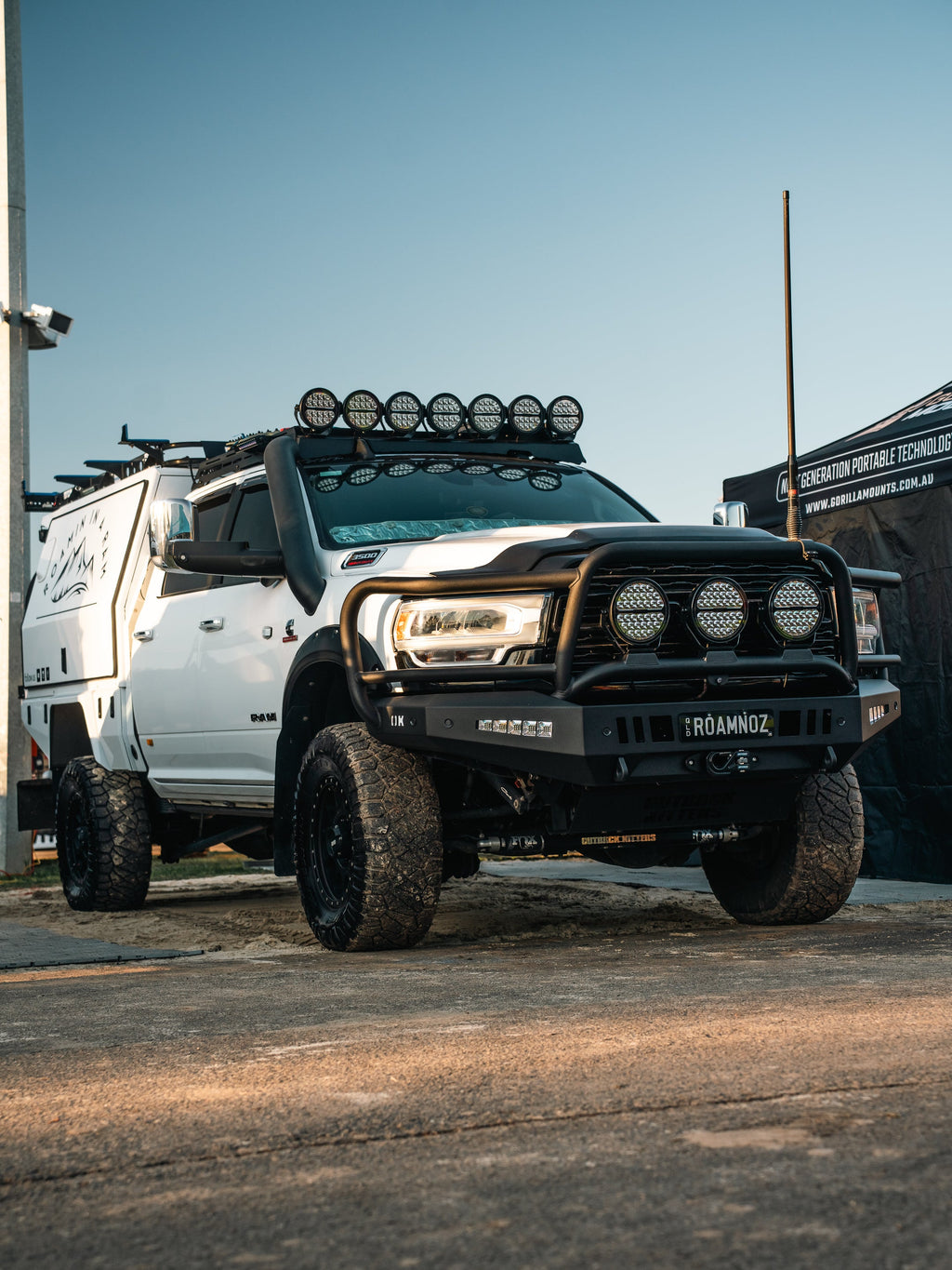 Full Guard Bullbar suits Ram 2500/3500 (2019-2024) by Outback Kitters