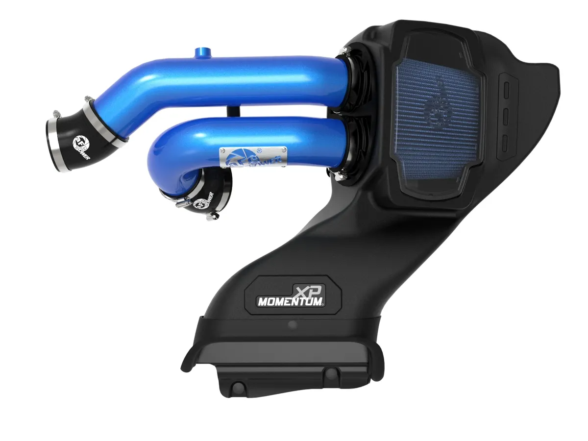 AFE Momentum XP Cold Air Intake System - Blue Ford F150 Eco Boost 3.5