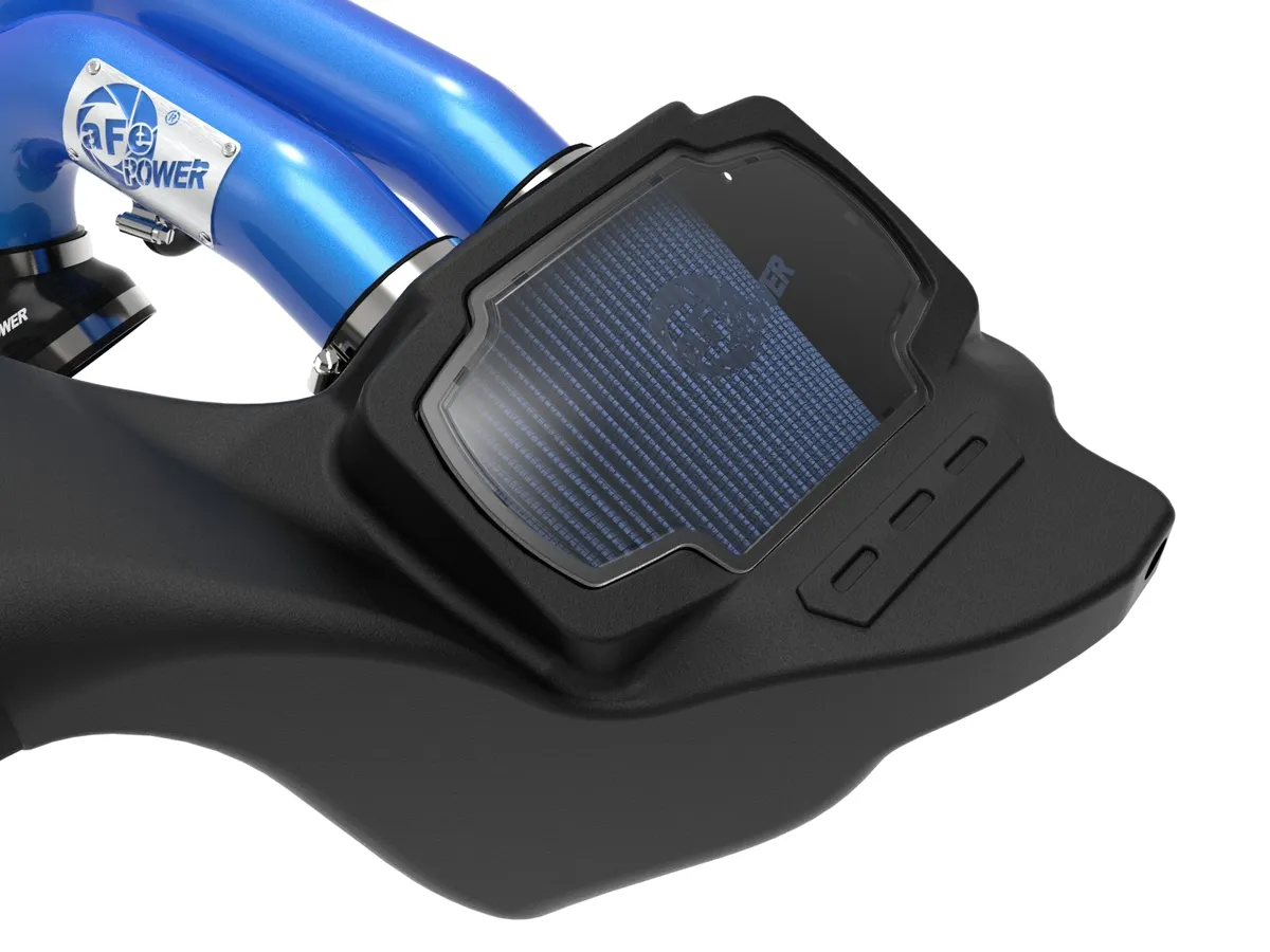AFE Momentum XP Cold Air Intake System - Blue Ford F150 Eco Boost 3.5