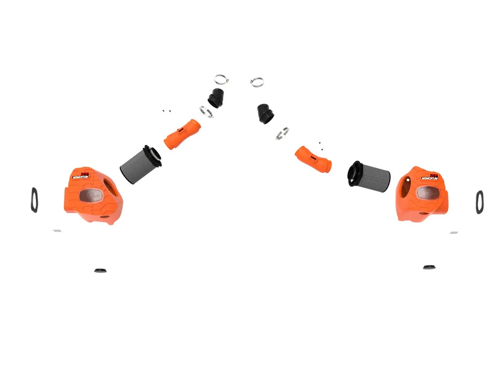 AFE Momentum GT Orange Edition Cold Air Intake System Toyota Tundra Limited & Platinum