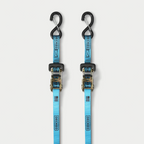 Rachet Straps, Blue, Set of 2