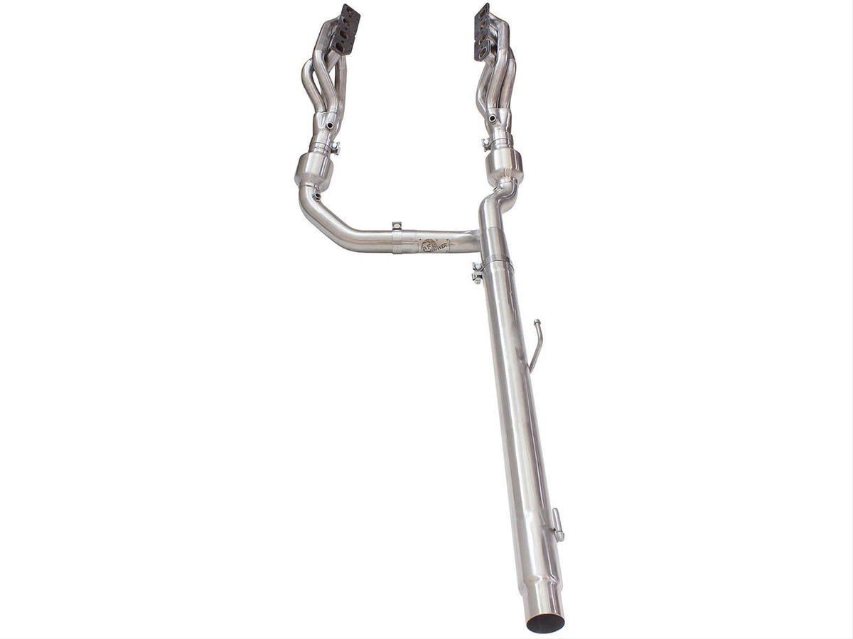 V8 5.7L Hemi Twisted Steel Long Tube Headers & Y Pip