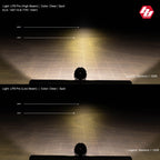 LP9 Pro, LED, Pattern: Spot, Colour: Clear, Back Light: Amber