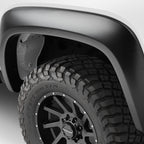 Extend-A-Flender Smooth Fender Flares, Black, Front & Rear