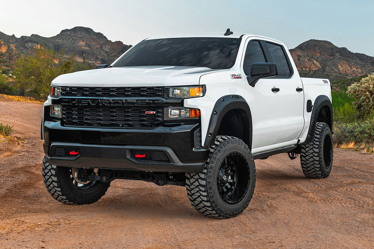 2" Pocket with Bolt Holes Fender Flares
