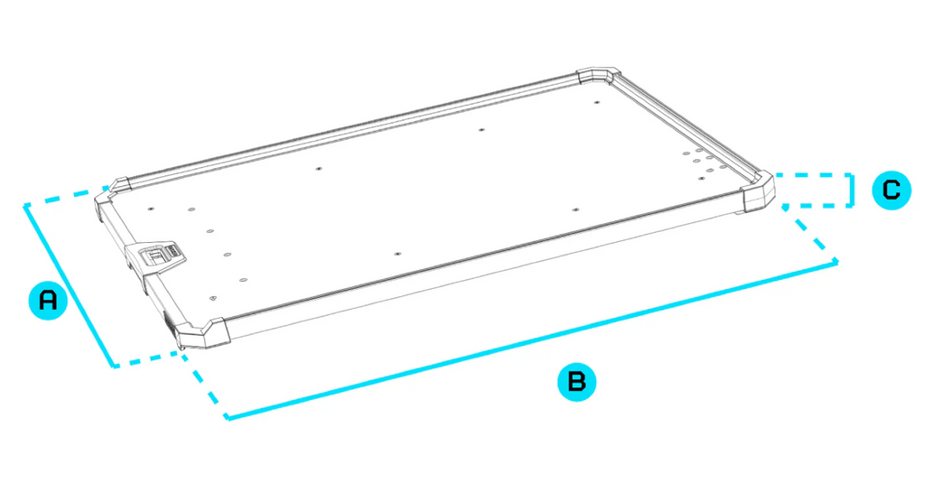 CargoGlide Truck Bed Slide for 7' Tub Australian Domestic Ute Dual Cab