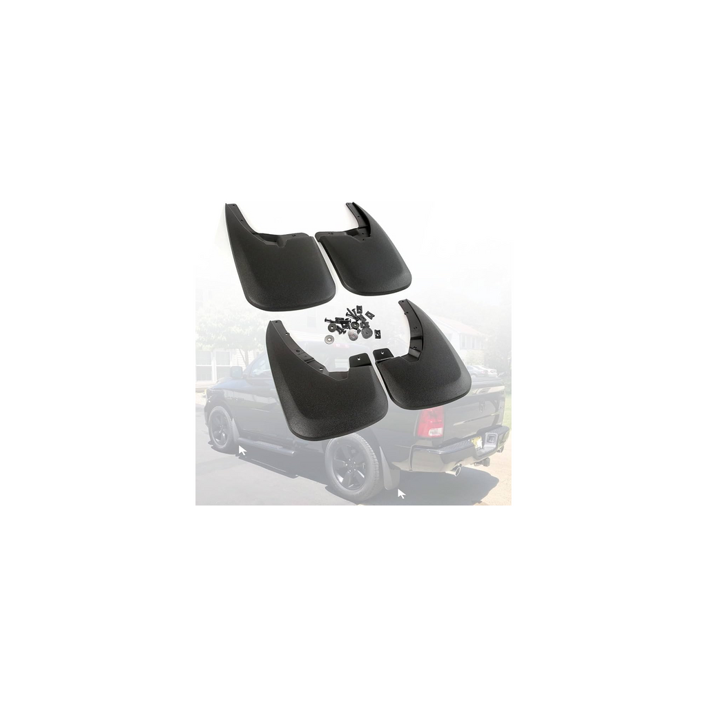 Mud Guards, OEM Flares, Front & Rear