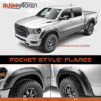 2019+ Ram 1500 DT 2” Bushwacker Pocket Flares