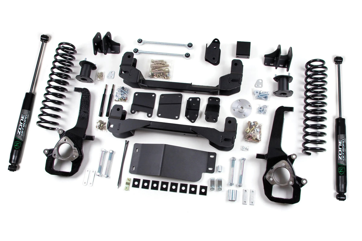 6" Lift Kit with Fox 2.0" IFP Shocks suits Ram 1500 DS (13-24) by Zone Offroad