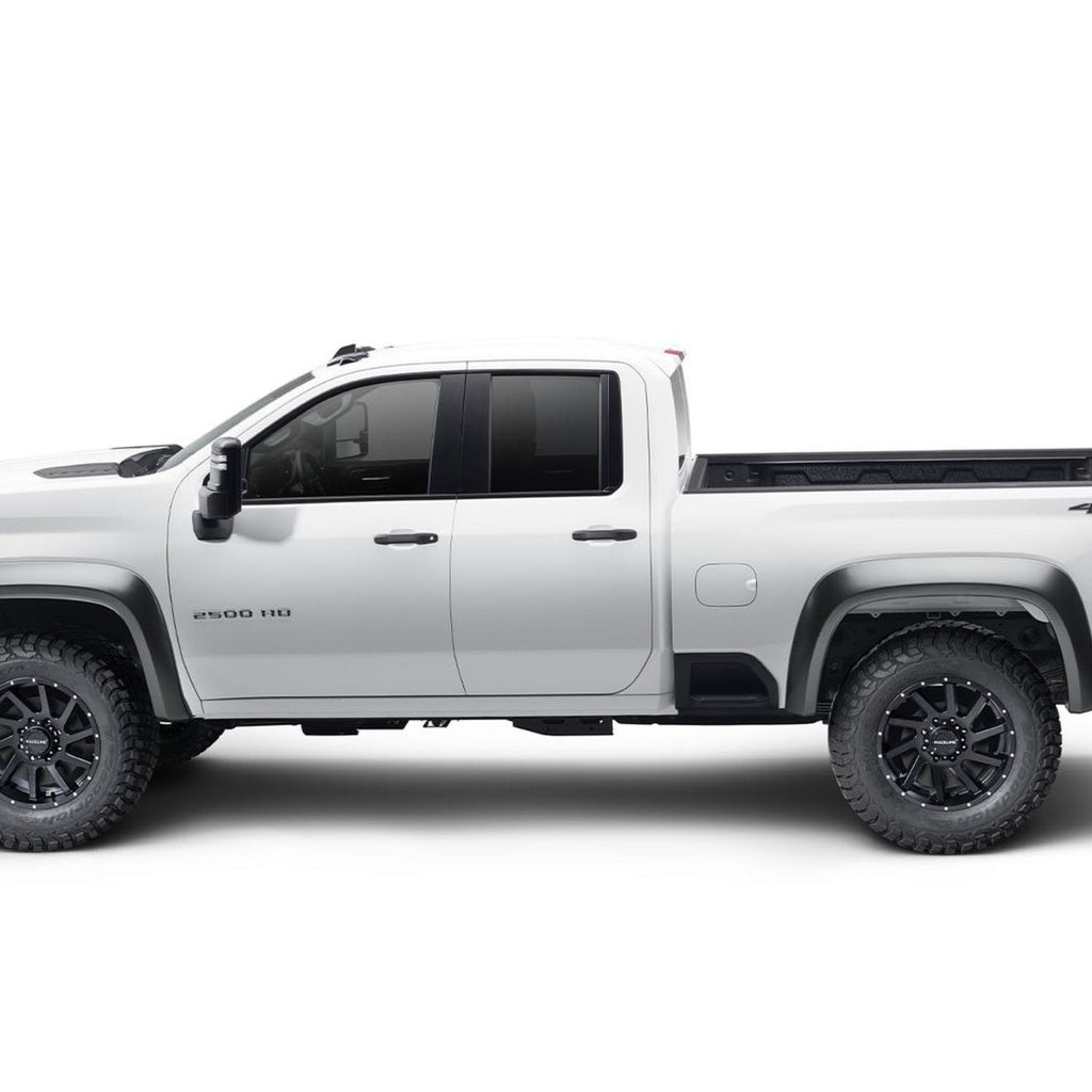 Extend-A-Flender Smooth Fender Flares, Black, Front & Rear