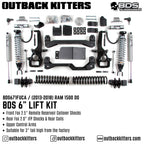 BDS Suspension 6" Lift Kit for Ram 1500 DS - Outback Kitters