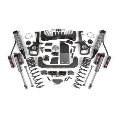 6" Lift Kit with Fox 2.5" PES DSC Shocks, Factory Standard Bore