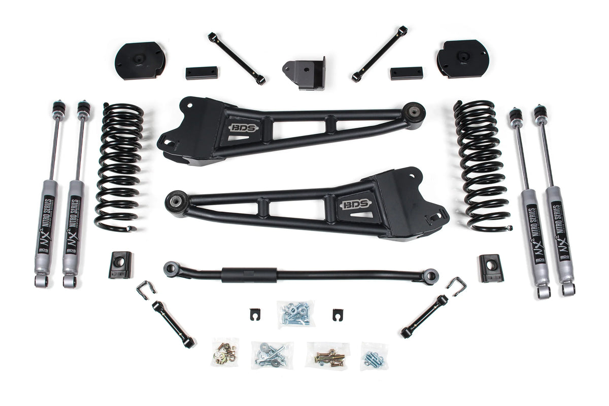 BDS Suspension 3" Lift Kit with Radius Arm to suit Ram 2500 (14-18) and (2025)