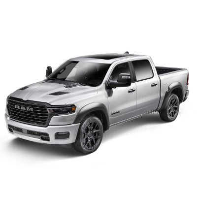 2" Extend-A-Fender Smooth Fender Flares, Black, Front & Rear suits Ram 1500 DT (2025) by Husky Liners