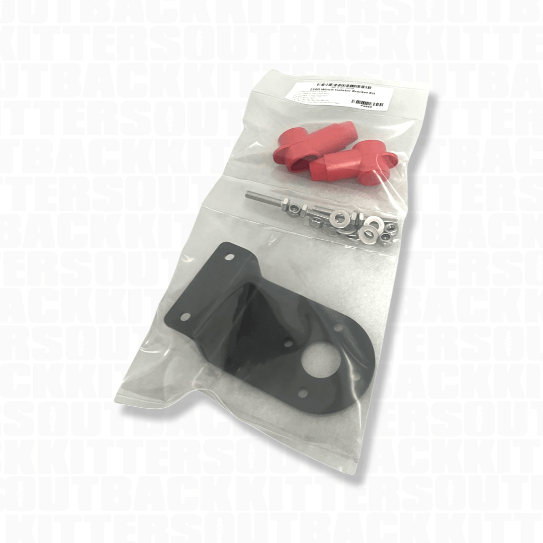 Winch Isolator Bracket Kit - Ram 2500/3500 DJII - Outback Kitters