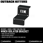 2020+ Ford F250 Winch Isolator Bracket - Outback Kitters