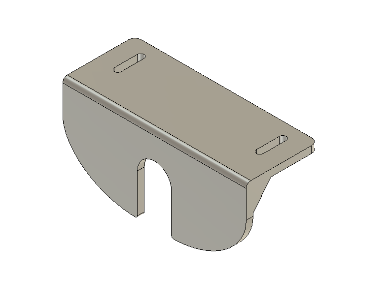 Outback Kitters Pre Runner Bar OEM Front Camera Relocation Bracket (Under Hoop)