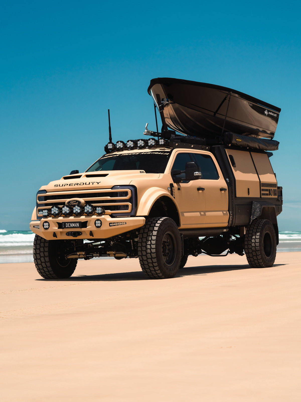 FORD F-350 / F-450 / F-550 PRE RUNNER BAR – BUCKSTOP FLARE COMPATIBLE (SUPER SINGLE READY)