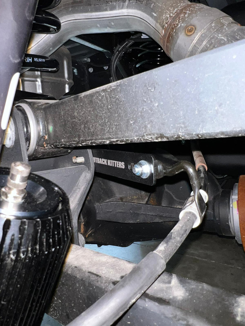 Brake Line Mounting Bracket Kit - Ram 2500/3500 DJII - Outback Kitters