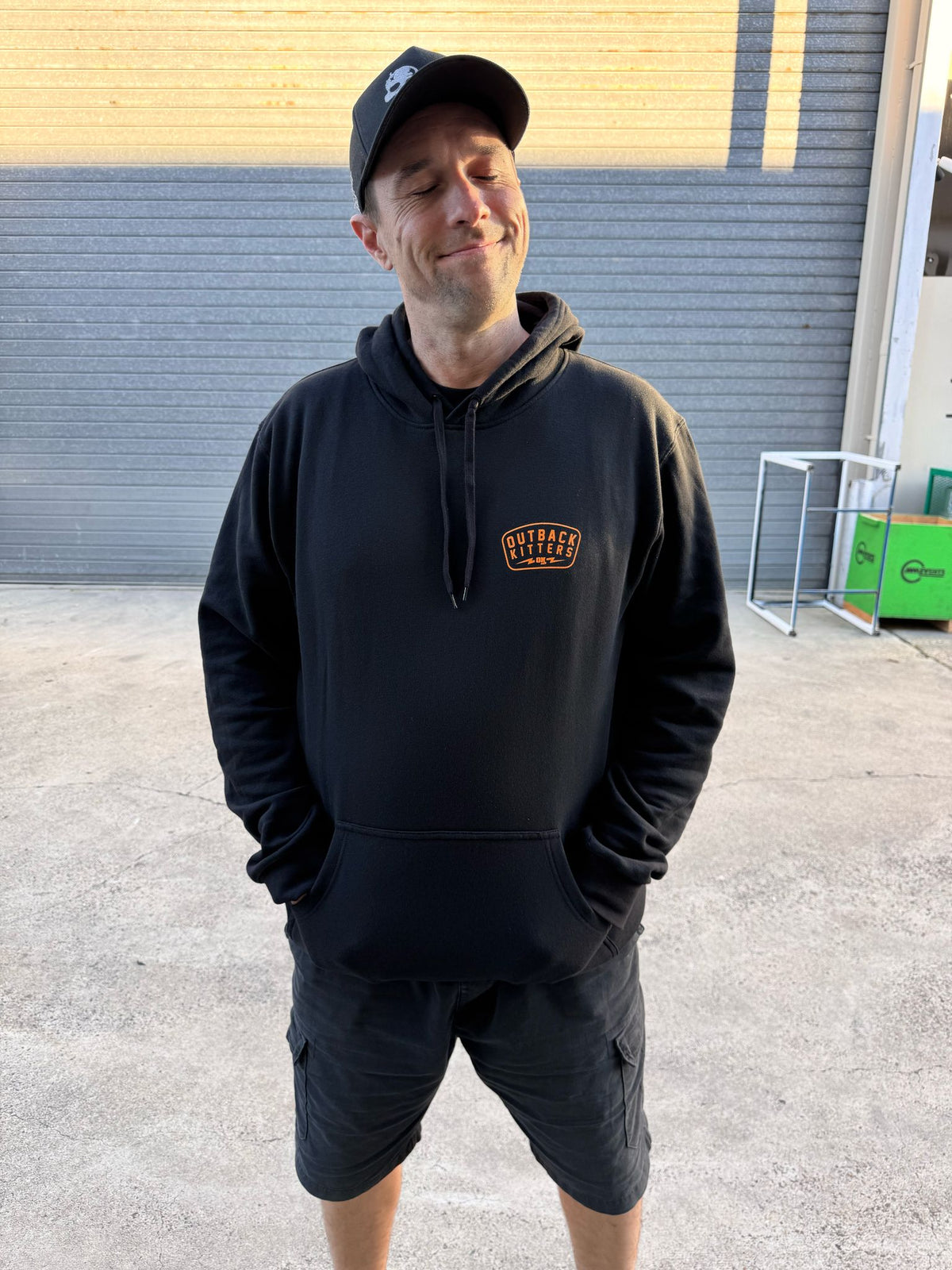 Outback Kitters "Hero" Black Hoodie