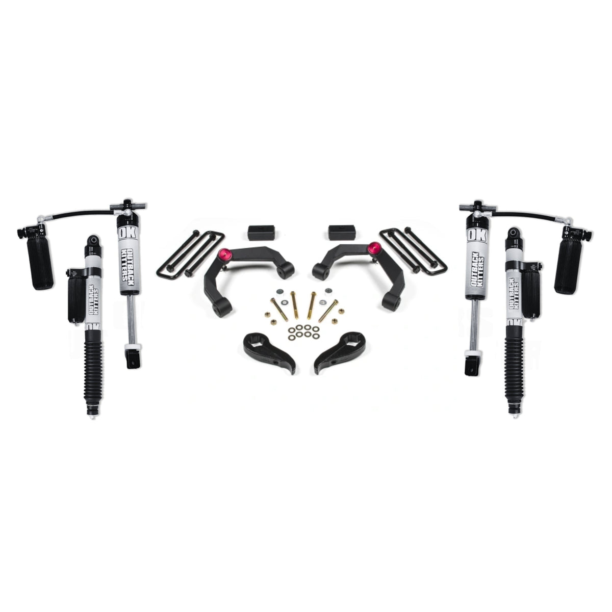 OK with Zone Offroad 3" Lift Kit for 2011-2019 Chev/GMC 2500 - Outback Kitters