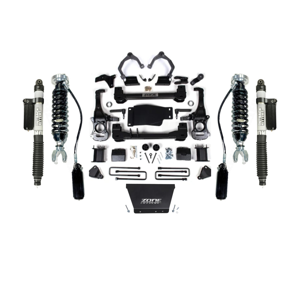OK with Zone Offroad  4” Lift Kit for 2019+ Chev/GMC 1500 - Outback Kitters
