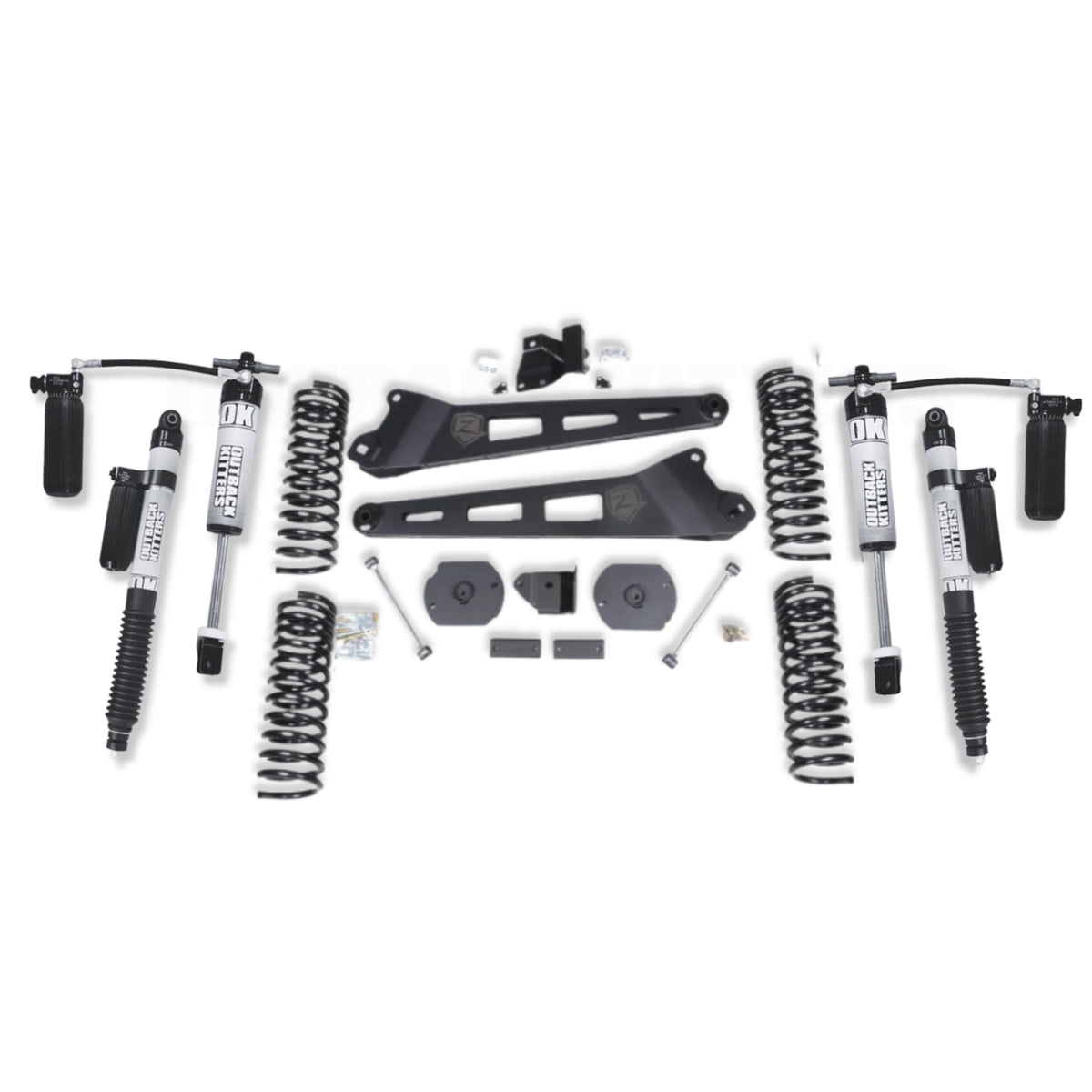 OK with Zone Offroad 3" Lift Kit for 2019+ Ram 2500 - Outback Kitters