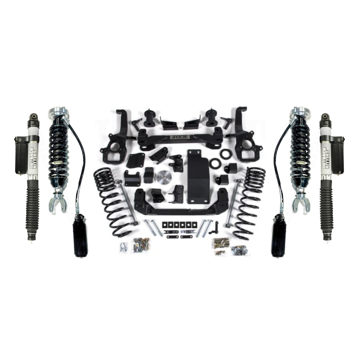 OK with Zone Offroad 4" Lift Kit for 2019+ Ram 1500 DT - Outback Kitters