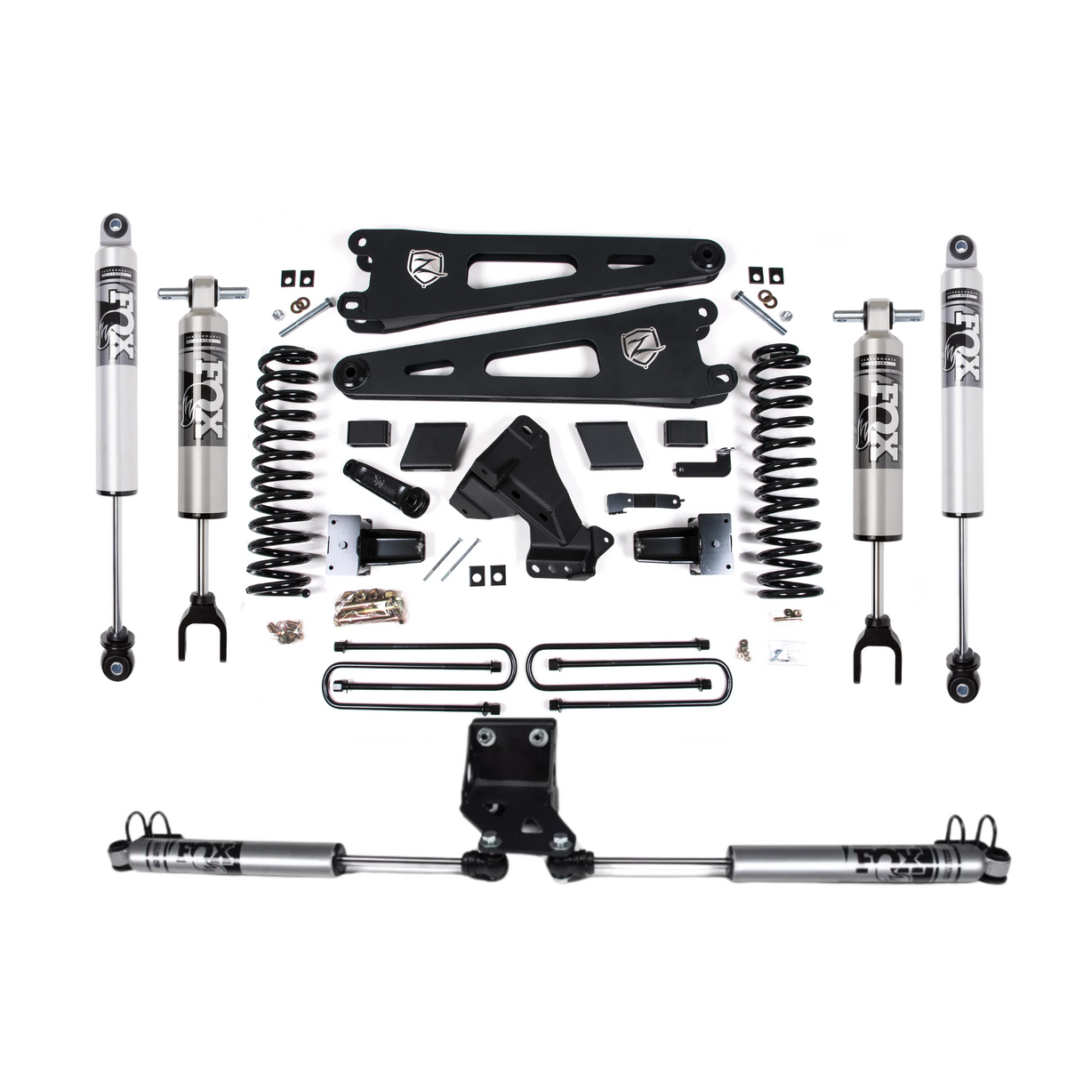 Zone Offroad 5" Lift Kit with Radius Arms for 2023+ Ford F250/F350