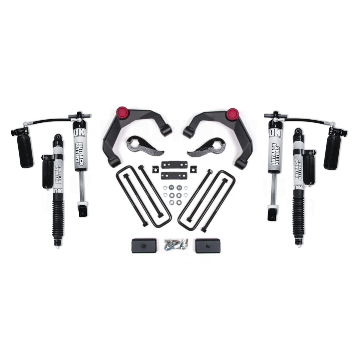 3" Lift Kit with OK 2.5" Shocks by Zone Offroad