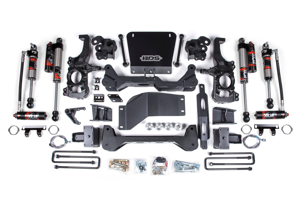 6.5" Lift Kit with Fox 2.5" Shocks suits Chev 2500/3500 (20-25) / GMC 2500/3500 (20-25) by BDS Suspension