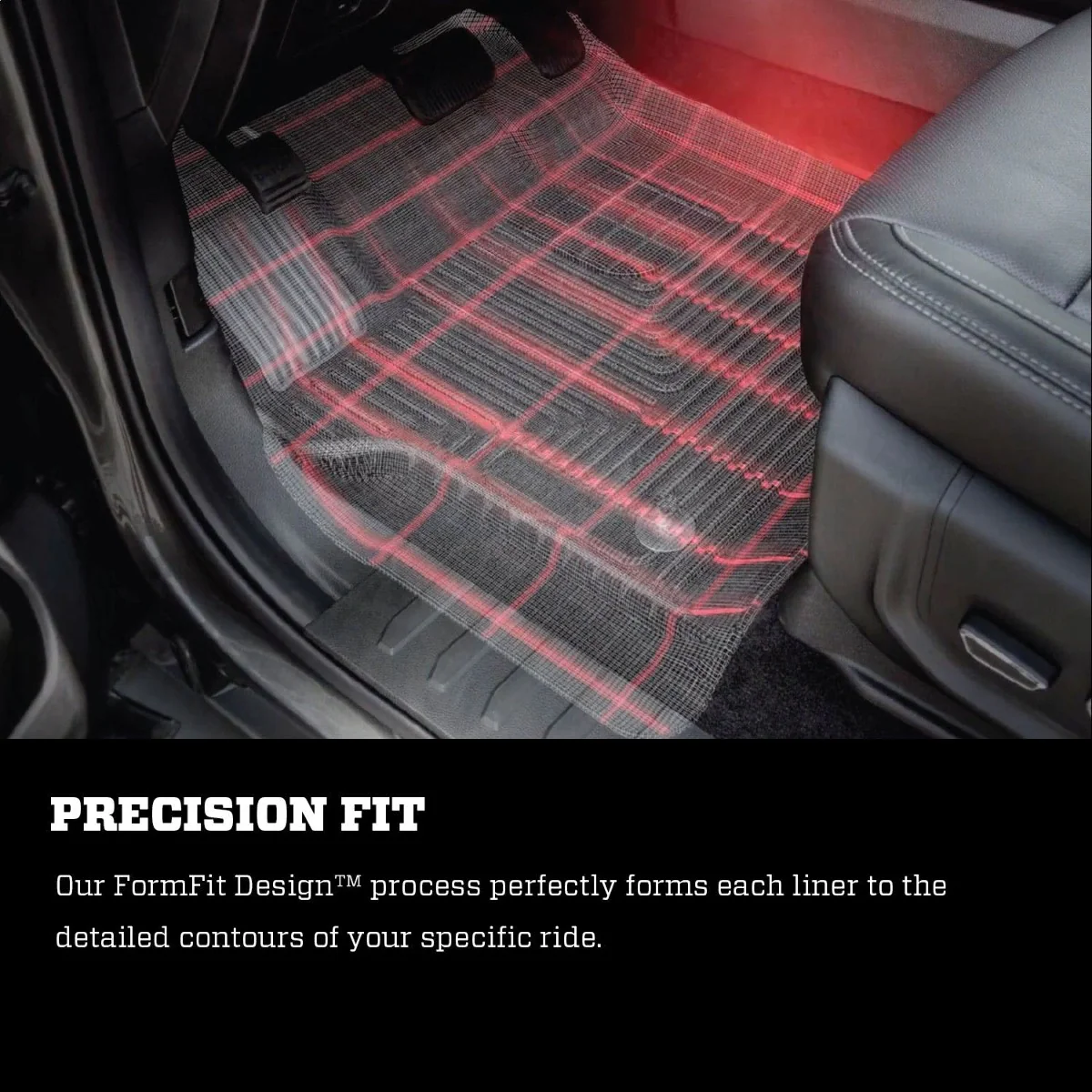 Husky Liners 2014-2021 Toyota Tundra X-Act Contour 2nd Seat Floor Mats