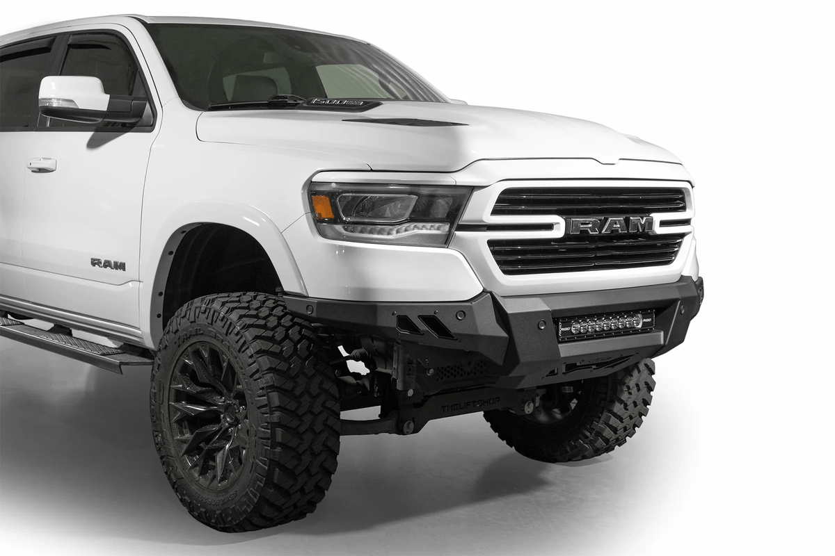 Addictive Desert Designs | 2019 - 2024 RAM 1500 Black Label Front Bumper - Offroad Industries