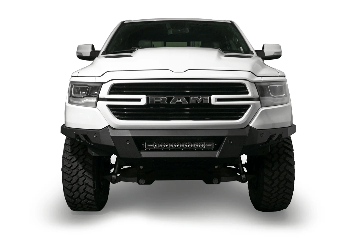 Addictive Desert Designs | 2019 - 2024 RAM 1500 Black Label Front Bumper - Offroad Industries