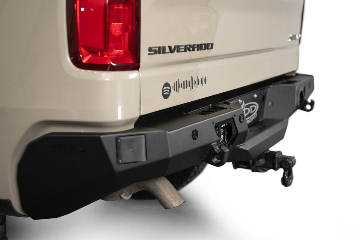 Addictive Desert Designs Stealth Fighter Rear Bar Chevrolet Silverado ZR2 - Offroad Industries