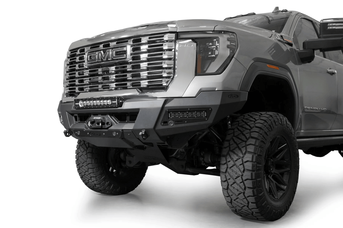 Addoffroad 2024 - 2025 GMC Sierra 2500/3500 HD Phantom Winch Front bullbar - Offroad Industries