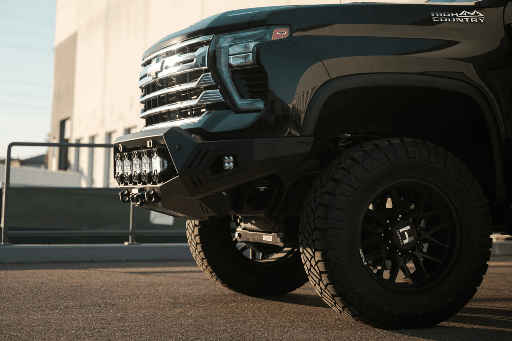 Addoffroad 2024 Chevy Silverado 2500/3500 Bomber HD Front Bar - Offroad Industries