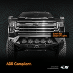 Addoffroad 2024 Chevy Silverado 2500/3500 Bomber HD Front Bar - Offroad Industries