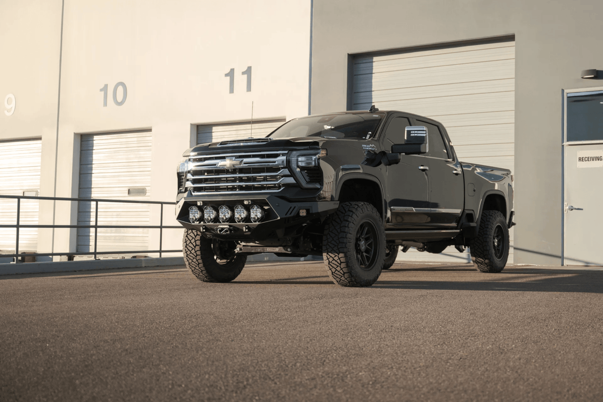 Addoffroad 2024 Chevy Silverado 2500/3500 Bomber HD Front Bar - Offroad Industries
